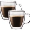 Verres Double Paroi BODUM - Bistro 2x15cl -Smeg Soldes Boutique 2 bodum bistro anse 15cl