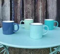 Mug Retro Bleu Canard - 250 Ml - AOC 6 Mug Retro Bleu Canard - 250 Ml - AOC -Smeg Soldes Boutique 20160717 203427 1