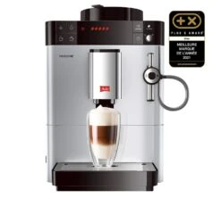 Melitta Caffeo Passione F530-101 Argent Cappuccinator -Smeg Soldes Boutique 2 melitta caffeo passione f530 101jpg