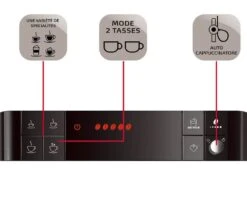 Melitta Caffeo Passione F530-101 Argent Cappuccinator -Smeg Soldes Boutique 4 melitta caffeo passione f530 101jpg