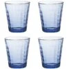 4 Verres Prisme Marine 27.5 Cl - Duralex -Smeg Soldes Boutique 4verresprisme