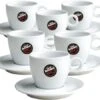 Caffè Vergnano Tasses - CAFFE VERGNANO - Tasses Et Sous-tasses Cappuccino 18cl X6 -Smeg Soldes Boutique 6 tasses cappuccino caffe vergnano