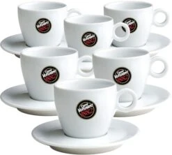 Caffè Vergnano Tasses - CAFFE VERGNANO - Tasses Et Sous-tasses Cappuccino 18cl X6