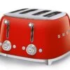 Toaster Smeg TSF03RDEU 4 Tranches Rouge 1 Toaster Smeg TSF03RDEU 4 Tranches Rouge -Smeg Soldes Boutique 74772 tsf03rdeu