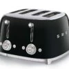 Grille-pain Smeg TSF03BLEU 4 Tranches - Noir -Smeg Soldes Boutique 74775 tsf03bleu