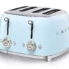 Grille-pain Smeg TSF03PBEU 4 Tranches Bleu Azur -Smeg Soldes Boutique 74778 tsf03pbeu