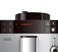 Melitta Caffeo Passione F530-101 Argent Cappuccinator -Smeg Soldes Boutique Melitta Passione Silver3