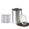 Lot 2 Boîtes Conservatrices Inox Argent Avec Vide D'air 500g Et 250g - Airscape -Smeg Soldes Boutique airscape 1