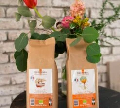 500g Café En Grain Bio Monsieur Albert - TERRAMOKA -Smeg Soldes Boutique albert illus