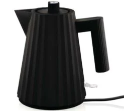 Set Petit-Déjeuner Gamme Plissé Noir ALESSI -Smeg Soldes Boutique alessi bouilloire noir 1