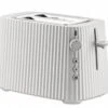 Grille-Pain électrique - 2 Fentes - Blanc Plissé- Alessi -Smeg Soldes Boutique alessi grille pain b1 1