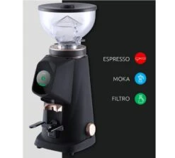 Moulin à Café Fiorenzato AllGround Noir Mat -Smeg Soldes Boutique allground lights