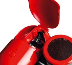 Machine Expresso Avec Broyeur ARIETE Moderna 1318 Rouge -Smeg Soldes Boutique ariete moderna rouge 4