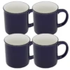 Mug AOC - Retro Bleu Nuit - 4x 250 Ml -Smeg Soldes Boutique bleunuit 1