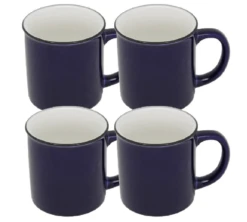 Mug AOC - Retro Bleu Nuit - 4x 250 Ml