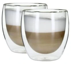 18 Verres Double Paroi Pavina 8cl - 25cl - 35cl - Bodum -Smeg Soldes Boutique bodum pavina 25cl par2 1