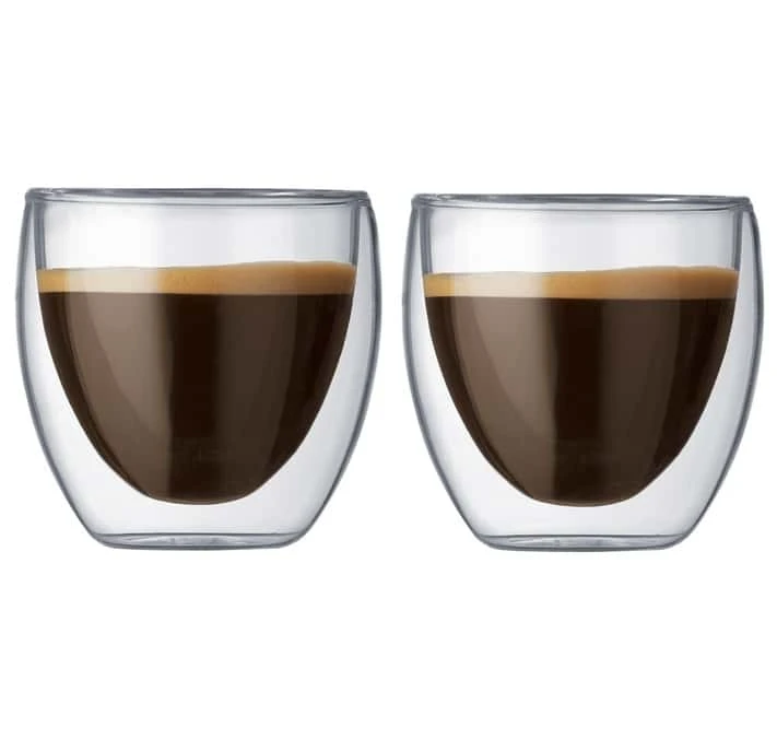 Verres Double Paroi BODUM - Pavina 2x8cl 3 Verres Double Paroi BODUM - Pavina 2x8cl