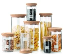 Boîte De Conservation - Yohki Avec Couvercle En Liège 1L - BODUM -Smeg Soldes Boutique bodumliege 1