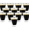 12 Verres Double Paroi Caffeino 8.5 Cl BORMIOLI ROCCO -Smeg Soldes Boutique bormiolirocco x12