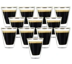 12 Verres Double Paroi Caffeino 8.5 Cl BORMIOLI ROCCO