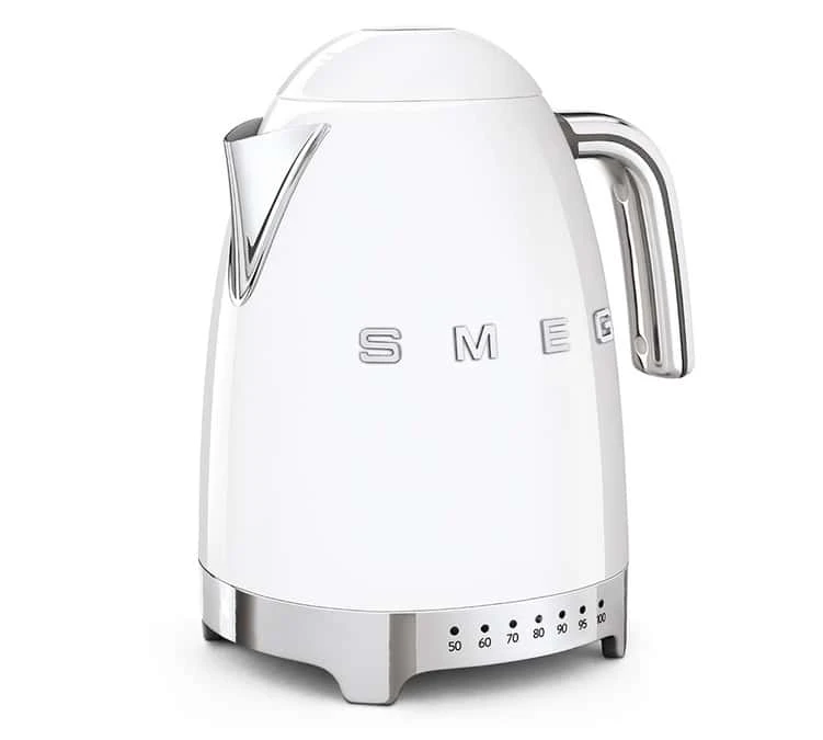 Bouilloire SMEG KLF04WHEU Blanc - Température Réglable + Offre Cadeau 4 Bouilloire SMEG KLF04WHEU Blanc - Température Réglable + Offre Cadeau – Image 2