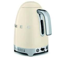Bouilloire KLF04CREU Température Réglable Crème 1,7 L + Offre Cadeau - SMEG -Smeg Soldes Boutique bouil cremebouton