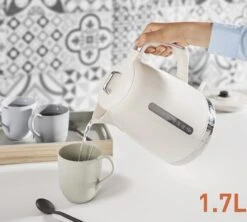 Bouilloire Moulinex BY320A10 Soleil Ivoire 1.7L -Smeg Soldes Boutique bouil iv10