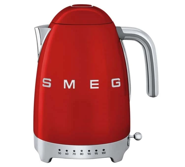 Bouilloire KLF04RDEU Temperature Réglable Rouge 1,7 L + Offre Cadeau - SMEG 3 Bouilloire KLF04RDEU Temperature Réglable Rouge 1,7 L + Offre Cadeau - SMEG