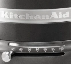 Bouilloire KitchenAid à Température Réglable - Couleur Gris Etain 1,5 L -Smeg Soldes Boutique bouilgris regla
