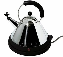 Bouilloire MG32B 1,5L Inox Et Noire + Offre Cadeau - ALESSI