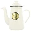 Bouilloire Traditionnelle Tatsujin Pelican En Email 1.0 L Blanc - KALITA -Smeg Soldes Boutique bouilloire blanche kalita