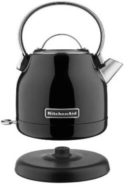 Bouilloire KitchenAid Noire - Onyx - 1.25L + Offre Cadeau -Smeg Soldes Boutique bouilloire sans fil noir onyx