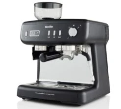 Machine Expresso Avec Moulin BREVILLE Barista Max+ VCF152X Noire -Smeg Soldes Boutique breville baristamaxplus 4