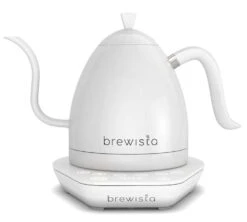 Bouilloire Col De Cygne Artisan Gooseneck Blanche 1L - Brewista