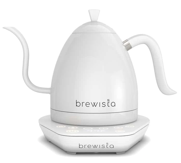 Bouilloire Col De Cygne Artisan Gooseneck Blanche 1L - Brewista 3 Bouilloire Col De Cygne Artisan Gooseneck Blanche 1L - Brewista