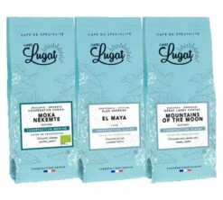 3x250 G Café En Grain Pack Slow Coffee - Cafés Lugat