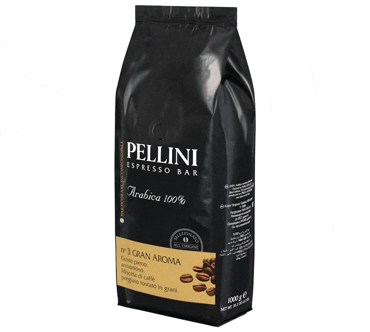 1kg Café En Grain Gran Aroma N°3 - PELLINI 4 1kg Café En Grain Gran Aroma N°3 - PELLINI – Image 2