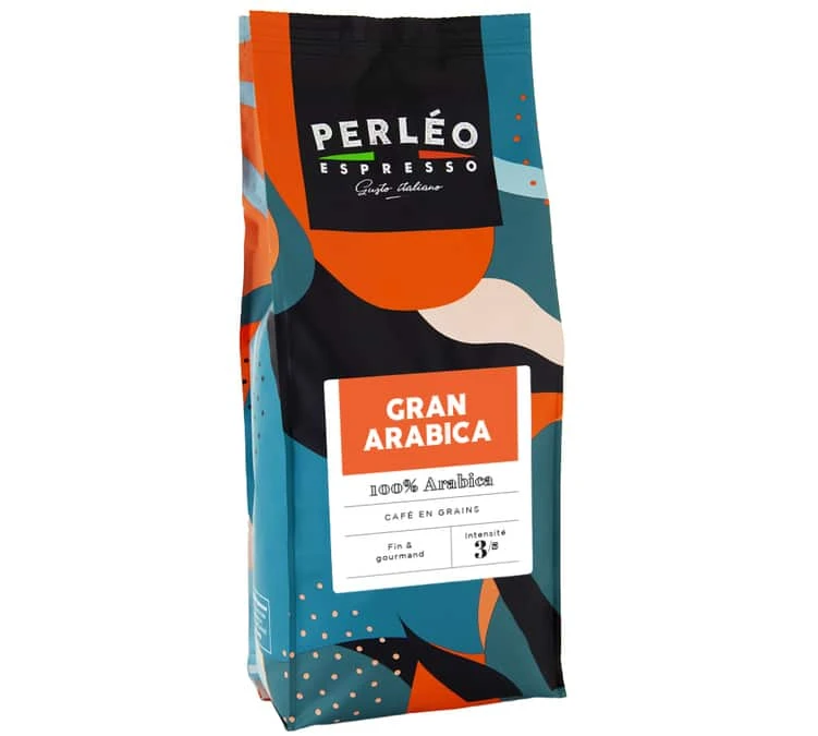 1kg Café En Grain Gran Arabica - PERLEO ESPRESSO 3 1kg Café En Grain Gran Arabica - PERLEO ESPRESSO