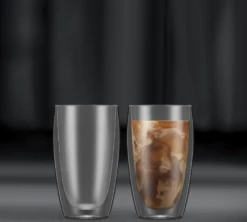 Verres Double Paroi BODUM - Pavina 2x45cl -Smeg Soldes Boutique cappu 4