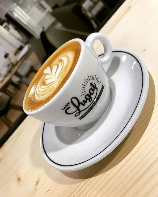 6 Tasses Cappuccino Et Sous-tasses Porcelaine - 17.5 Cl - Cafés Lugat 4 6 Tasses Cappuccino Et Sous-tasses Porcelaine - 17.5 Cl - Cafés Lugat – Image 2