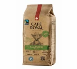 Café Grains - Brésil Classique 500gr - Café Royal -Smeg Soldes Boutique classico bresil side