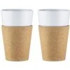 Tasses - BODUM - En Porcelaine Et Liège Bistro 60 Cl -Smeg Soldes Boutique double liege 06