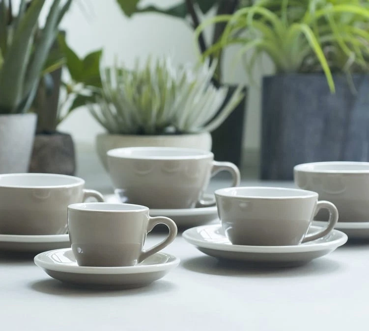 6 Tasses Espresso Egg Et Sous-Tasses Teal Loveramics - 8 Cl 8 6 Tasses Espresso Egg Et Sous-Tasses Teal Loveramics - 8 Cl – Image 6