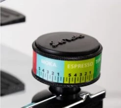 Moulin Expresso EUREKA Mignon Perfetto Rouge Ferrari -Smeg Soldes Boutique eureka perfetto settings 1