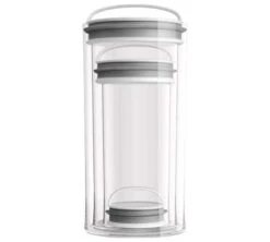 Boîte Conservatrice En Plastique Avec Vide D'air EVAK - S Basse 420 ML - Prepara -Smeg Soldes Boutique evak air tailles