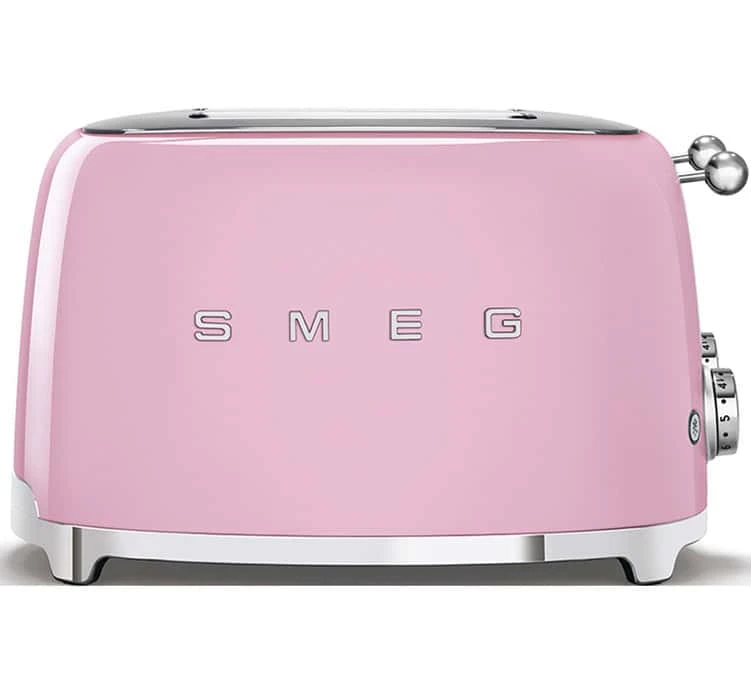 Grille-pain TSF03PKEU 4 Tranches Rose Vernis - SMEG 4 Grille-pain TSF03PKEU 4 Tranches Rose Vernis - SMEG – Image 2