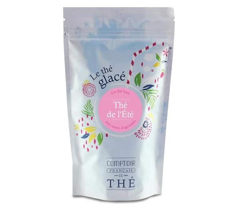 Thé Glacé Thé De L'été - 10 Pyramides - COMPTOIR FRANÇAIS DU THÉ 3 Thé Glacé Thé De L'été - 10 Pyramides - COMPTOIR FRANÇAIS DU THÉ