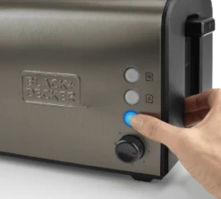 Black & Decker Grille Pain BLACK+DECKER - BXTO1000E - 1000 W -Smeg Soldes Boutique gp3 2