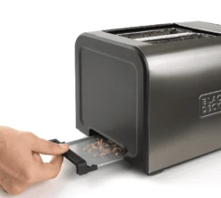 Black & Decker Grille Pain BLACK+DECKER - BXTO1000E - 1000 W -Smeg Soldes Boutique gp4