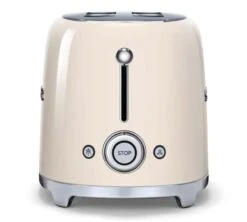 Grille-pain TSF02CREU 4 Tranches - Crème - SMEG -Smeg Soldes Boutique gp boutons creme